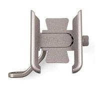 WSUMKH Support De Téléphone Portable Moto Navigation Rétroviseur Scooter pour Vitpilen 710 FE 250 449 TE300 WR250 Barre transversale GPS Moto(Argent)