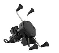 WSUMKH Support De Téléphone Universel pour Moto, Rotation À 360°, Étanche, avec Chargeur USB Support D'extensionMontage