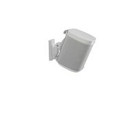 Sanus Support d'enceinte murale réglable pour Sonos Play : 1 & Play: 3- Inclinable et orientable pour un meilleur son - Lot de 2 - Blanc