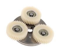Wswqop 1. Ensemble Moteur électrique (Engrenages, Roue Motrice et Embrayage), Construction Robuste en Acier, Adapté Aux Vélos électriques, Engrenages en Nylon de 47.5 Mm