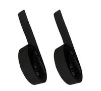 Wswqop 1 Paire de Sangles de Sangle de Chariot de Golf de 1m 25mm avec La Boucle de Dégagement Rapide, Noir, 1 m, 25 mm