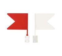 Wswqop 2 Pièces Drapeau d'Orientation Équestre de Compétition Guide de Parcours Signalisation d'obstacles Conçu en PP Imperméable Convient pour