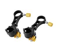Wswqop 2 Pièces Support Chaise Pêche Porte Accessoires Aluminium Clamp Flexible Installation Rapide Convient pour Amateurs Sports Plein Air Plage Lac Jardin, Rack de Parapluie