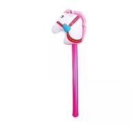 Wswqop 3xStick Cheval Bâton Gonflable Jouet Passe-temps Cheval Bâton Jouet Belle Bâton Ballon pour Costume Bâton Cowboy Cowgirl Fête