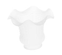Wswqop Abat-jour Verre pour Ventilateur Plafond Plafonnier Applique Murale Conception Moderne Résistante à La Chaleur et Adaptée Au Couloir, 1