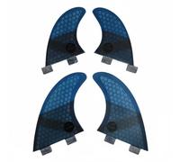 Wswqop Aileron de Surf Aileron Stabilisateur Dérive Aileron Central Aileron Latéral en Fibre de Verre à Structure pour Accélération Contrôle et Rigidité Base