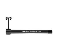 Wswqop Axe Traversant de Moyeu de Vélo Aluminium Alliage Adaptateur de Remplacement avec Installation Facile et Structure Légère Convient Au Cyclisme VTT Rou, pour Fourche Avant, 1.2 Cm X 12.5 Cm