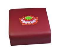 Wswqop Banc de Méditation, Repose-Genoux, Accessoires de Siège de Méditation, Coussin de Prière pour Les Genoux, Banc de Prière pour La Maison, Cérémon, Lotus Imprimé