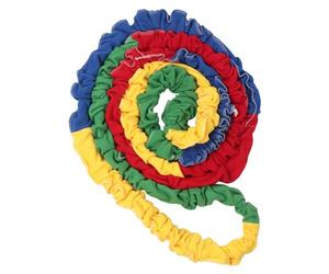 Wswqop Bande élastique Coopérative pour L'intégration Motrice des Enfants, Bande Sensorielle Dynamique, Accessoire et équipement éducatif de Groupe Adapt, 8M