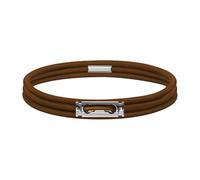 Wswqop Bande Élastique pour Poubelle avec Système de Fixation Ajustable Retenue Du Sac Poubelle Support pour Boîte à Litière Sangle Multifonction En Caoutcho, Marron 140 Cm