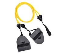Wswqop Bandes de Résistance 1 Pièce avec Barre de Pilates Kit d'exercice Gymnique Équipements en TPE pour Un Entraînement Efficace Adapté aux Séances de, Jaune 20lb