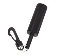 Wswqop Bâton de Plongée avec Clochette et Clip en Aluminium, Outil Pratique pour Communiquer sous l'eau, Idéal comme Cadeau de Plongée, Noir