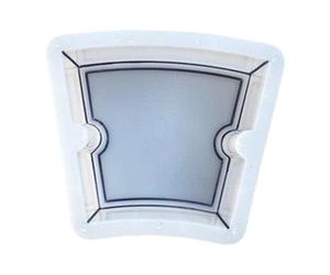 Wswqop Blocs de Cadre Réutilisables En Fonte pour Briques Rondes, pour Projets de Patio, Décoration de Jardin et Aménagements Extérieurs, Diamètre intérieur 100 cm