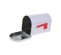 Wswqop Boîte Aux Lettres Résistante Au Vent, Boîte Aux Lettres Décorative pour Bureau, Porte Extérieure, Blanc