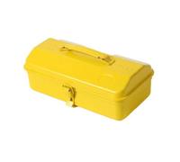 Wswqop Boîte En Métal Cvercle Robuste Portable, Boîte à Poignée, pr Atelier, Garage, Jaune