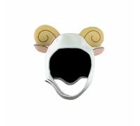 Wswqop Bonnet de Bain Licorne Bonnet Cagoule Coiffe Capuche Facile à Enfiler Matière Flexible Polyester Chaleur et Fun Aquatique Adapté à Natation Plongée avec Tuba Cours Loisirs à la, Sheep