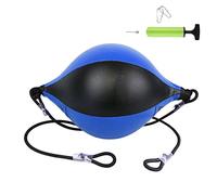 Wswqop Boxing Speed Ball Sac Double End Punching Bag Balle Coordination Main Oeil Réaction Entraînement Extensible pour Enfants Adultes Femmes Hommes Gym, b