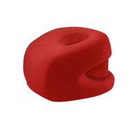 Wswqop Cin Repos verture Centrale Ergonomique Oreiller Repos Bureau Élastique Cin pr Étudiants, Séances D'étu, Rouge