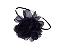 Wswqop Collier Ras du Cou en Velours d'un Pendentif Floral Moderne, Accessoire Idéal pour La Mariée et d'honneur Lors d'un B, Bleu