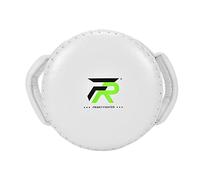 Wswqop Coussin de Boxe Ergonomique pour La Protection et L'efficacité des Frappes, Fabriqué en PU Respirants, Adapté Aux, Blanc