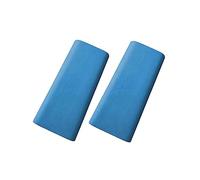 Wswqop Coussin de Pagaie 2 Pièces, Coussin de Siège de Bateau Dragon EVA, Tapis de Siège de Kayak Antidérapant en Forme de U pour, Le Kayak, L'entra, Bleu