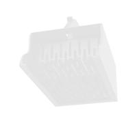 Wswqop Cueilleur de Baies Outil de Efficace Râteau à Peigne Ramasse-myrtilles avec Manche Ergonomique Confortable Adapté pour Les Fruits Des Bois et, Blanc