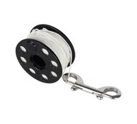 Wswqop de Plongée sous Marine Doigt Dévidoir Spool Fil Nylon Mousqueton Double Extrémité Corps Léger Polypropylène Utilisation