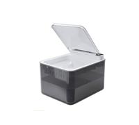 Wswqop Distributeur d'eau Automatique Fontaine pour Chat Abreuvoir Réservoir Circulateur avec Couvercle Anti-poussière Canal Séparé Propre/impur et Eau Tiède, 5200