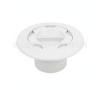 Wswqop Évacuation de Piscine Bouche de Drain Sortie d'eau Orifice d'Aspiration Grille Amovible en Résistant aux Chocs et aux Nettoyage Facile Diffusion, 1,5 Po