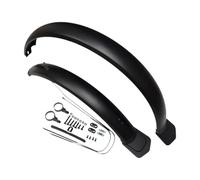 Wswqop Garde-Boue Vélo Ensemble Pare-Boue Avant Arrière Épais Large en PP Résine Protège Boue Saleté Installation Rapide Adapté Vélos Usage Régulier, avec Aile Arrière