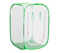 Wswqop Garden Mesh Plant Cover pour Protection Complète des Plantes avec Filet Dense Structure Pliable et Portable Fermeture Zippée Tissu Respirant Adapté Au, 60cmx60cmx90cm