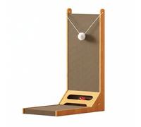 Wswqop Griffoir pour Chat Griffoir L Grattoir Panneau Angle Carton Ondulé Supporte Griffades Debout et Détente à la Maison, Marron, Style to 1