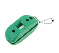 Wswqop Ice Skate Kit d'entretien et Affûtage Patins à Glace Outil Portable Pierre à Huile Ajustable Réparation Facile pour Patinage, Vert, comme décrit
