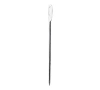 Wswqop Loop Turner Hook Aiguille à Coudre Longue Crochet Aiguilles Repriser Outil Réparation Couture Fil en Acier Inoxydable Fonction Pratique Adapté à, 15CM