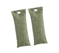 Wswqop Lot de 2 Sacs Désodorisants pour Chaussures, Absorbeurs de Transpiration et D'humidité pour Gants de Boxe, Sacs Purificateurs d'air, Vert 75g