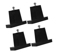 Wswqop Lot de 4 Coussinets Anti-vibrations pour Climatiseur, Support D'isolateur de Vibrations, Base Mini-split, Condensateur, Pieds de Compresseur D', M