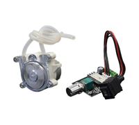 Wswqop Micro-Pompe Péristaltique, Moteur à Engrenages 500, Réglable, Polyvalente pour L'échantillonnage d'encre en Laboratoire, DC6V-12V pour, Type B