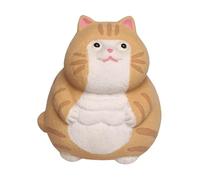 Wswqop Mini Statue de Chat pour Thé, Animal de Compagnie, Petite Sculpture Créative