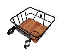 Wswqop Panier Avant de Vélo, Porte-Bagages Tendance et Portable avec Porte-gobelet