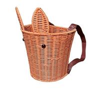 Wswqop Panier de Pique-Nique pour Enfants, Panier de Ramassage de Feuilles Fait Main