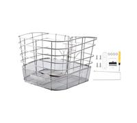 Wswqop Panier de Vélo Panier Avant Corbeille de Rangement Panier de Cyclisme Support de Transport en Acier Inoxydable Robuste avec Une Grande Capacité de Ch, Style D
