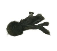 Wswqop Peluche Chat Cuddle Jouet Chat Coussin Câlin Prise Proie Créature Douce et Flexible à Agripper Mordre et Câliner Adaptée aux Chats d'Intérieur, Noir