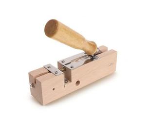 Wswqop Perforateur Cadre Ruche Perforateur Manuel Cadre Apiculture Outil Perceuse Bois Outil Perforation Métal Ergonomique en et Acier pour Percer