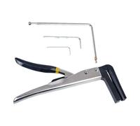 Wswqop Pince Pliage Métal Outil Bande Mince Poignée Ergonomique Construction Résistante Utilisation Simple Adaptée Aux Ateliers Professionnels Projets de Bri, 5cm