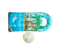 Wswqop Planche de Surf Gonflable avec Poignées, Planche de Surf pour Adultes et Enfants, Radeau de Piscine Gonflable, Toboggan Aquatique, Jouet pour Fête et, animal