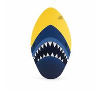 Wswqop Planche ntraînement Surf en Bois Paulownia Léger pour Équilibre et Coordination à la Maison Adaptée aux Débutants et Surfeurs Confirmés Sport Fitness, 45 75 Cm, Style Petit Surfeur