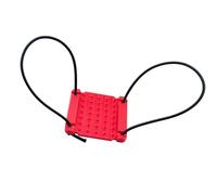 Wswqop Plaque de Fixation de Poids Plaque de pour Plongée Boucle de Détachement Rapide Résistante à l'usure Accessoire Adaptée Aux Ceintures de, Rouge