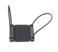 Wswqop Plaque de Fixation de Poids Plaque de pour Plongée Boucle de Détachement Rapide Résistante à l'usure Accessoire Adaptée Aux Ceintures de, Noir