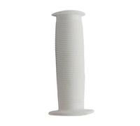 Wswqop Poignée de Guidon Vélo Poignée Enfant Caoutchouc Flexible Antidérapant Amortissante Adaptée pour Vélo Enfant Vélo D'Équilibre Vélo Pliant Cyclisme, Blanche
