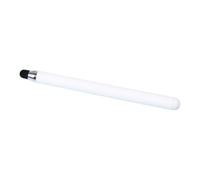 Wswqop Pointeur Télescopique pour Enseignant avec Pointe En Feutre, Stylet Multifonction Universel, Présentateur Portable Rétractable pour Guide de Formation, Blanc